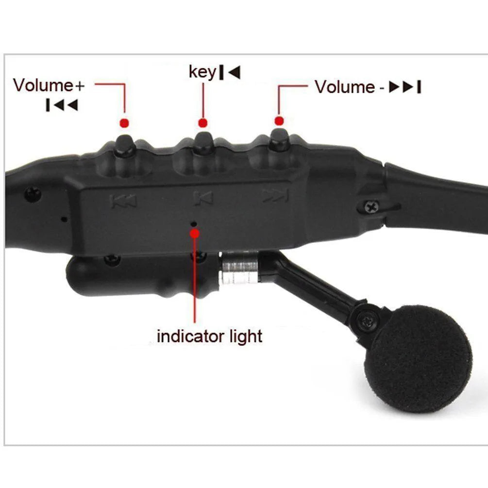 Lunettes de soleil Bluetooth sans fil avec écouteurs intégrés